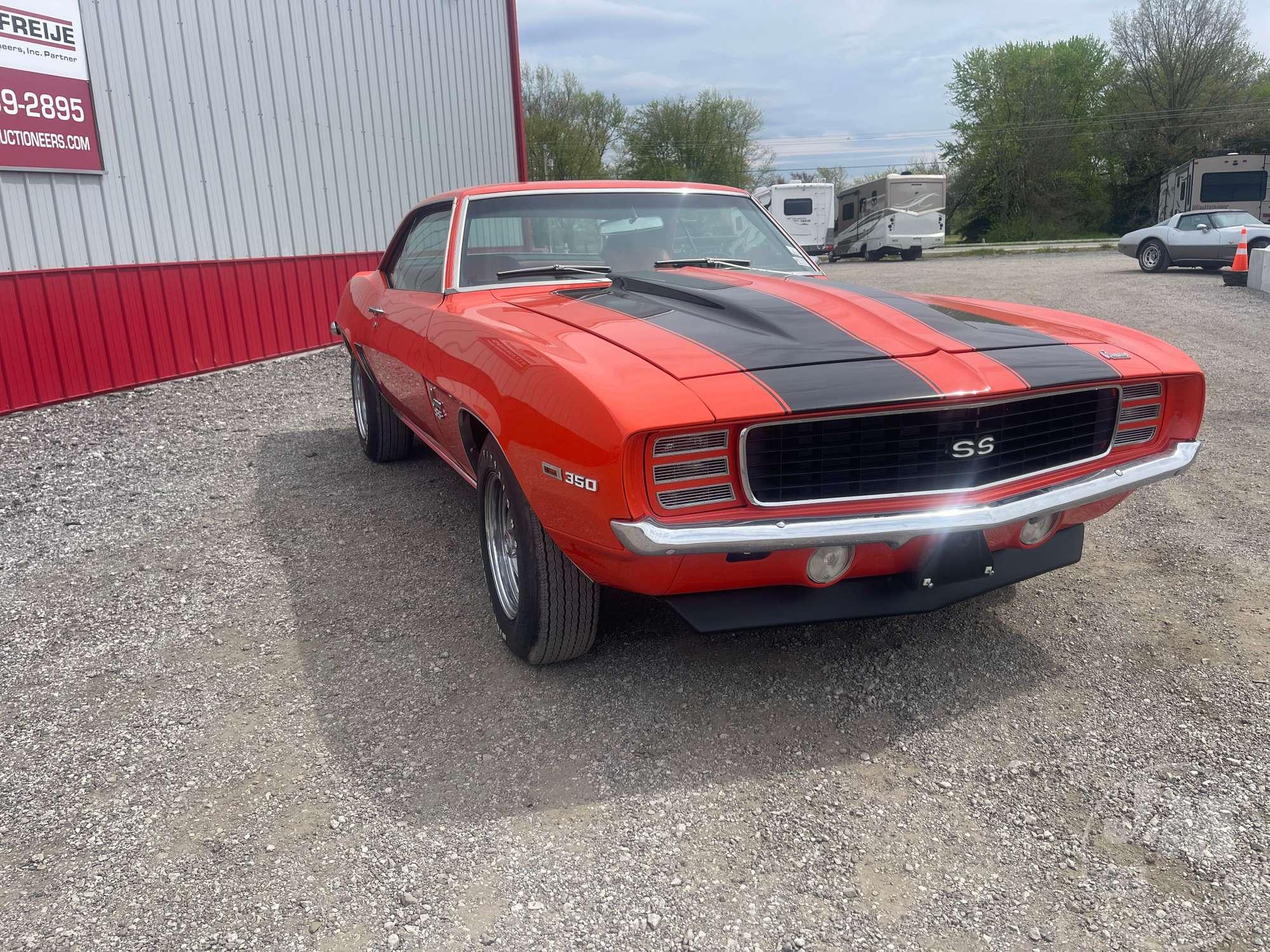 1969 CHEVROLET CAMARO VIN: 124379N644239