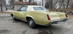 1969 CADILLAC ELDORADO VIN: H9263705 SEDAN