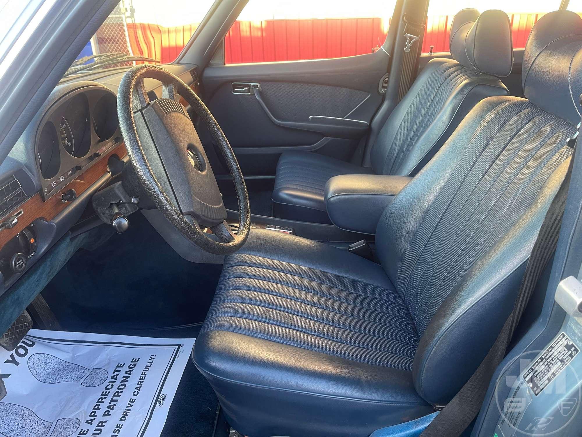 1979 MERCEDES 300SD VIN: 11612012013404