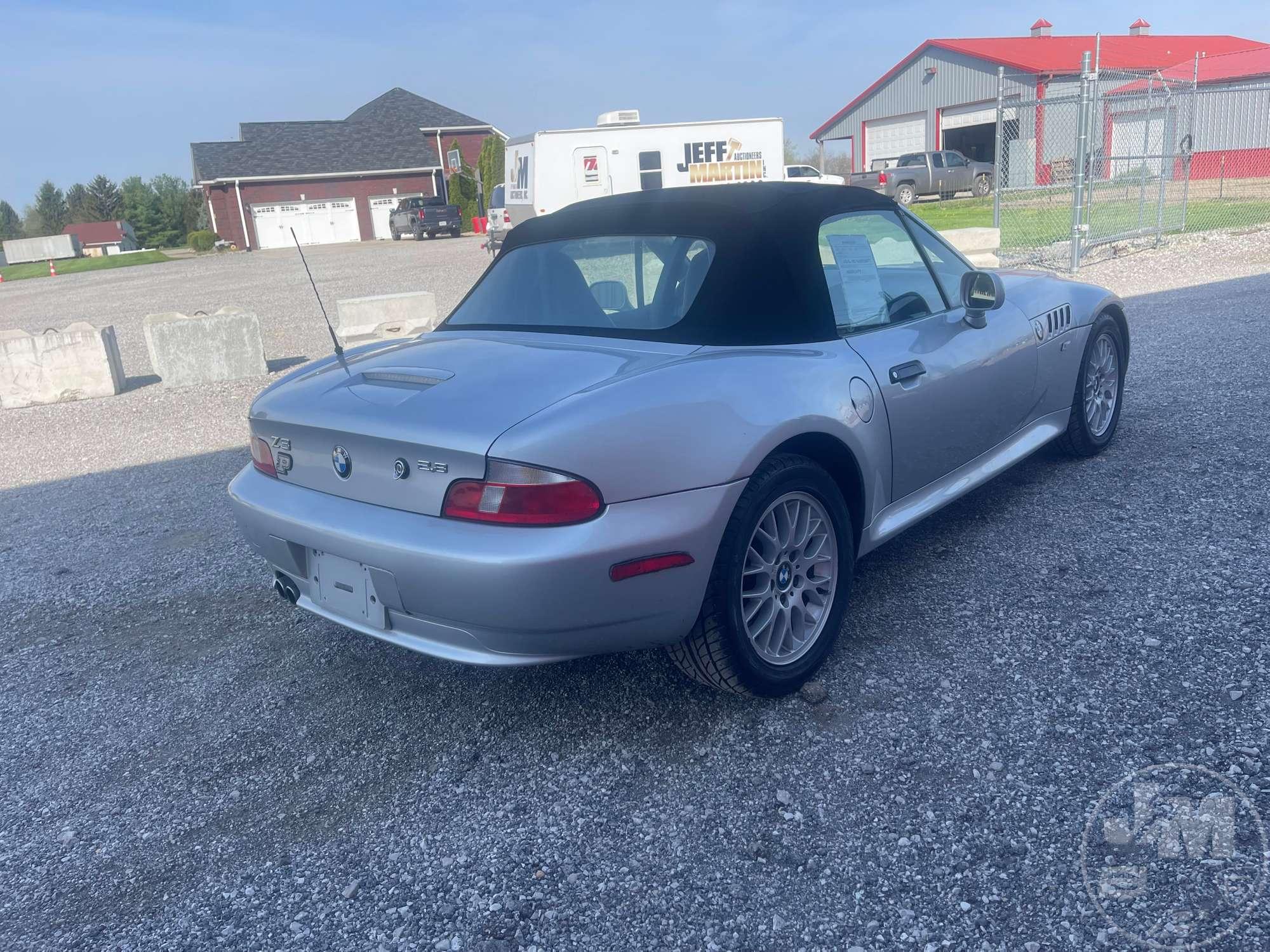 2000 BMW Z3 VIN: WBACH334XYLF71916 COUPE