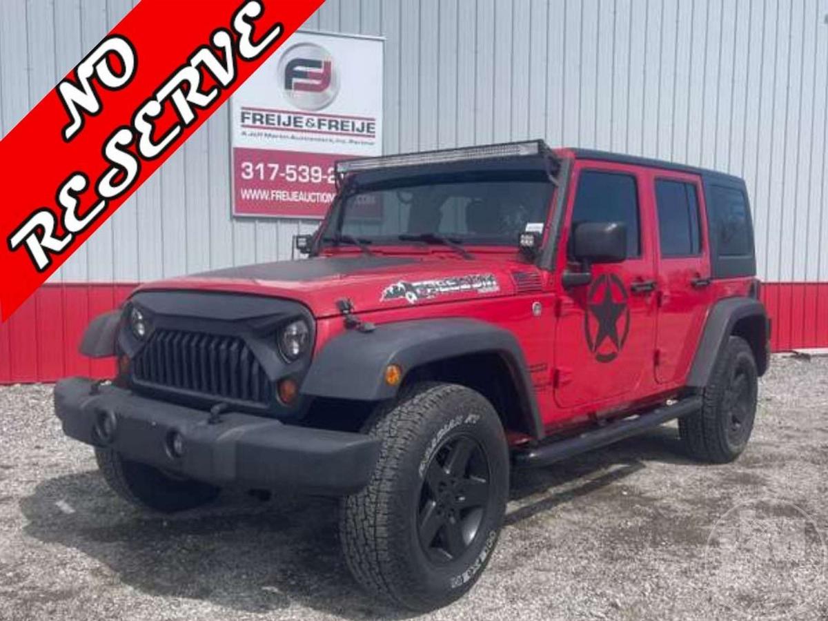 2011 JEEP WRANGLER VIN: 1J4BA3H11BL623465 4WD