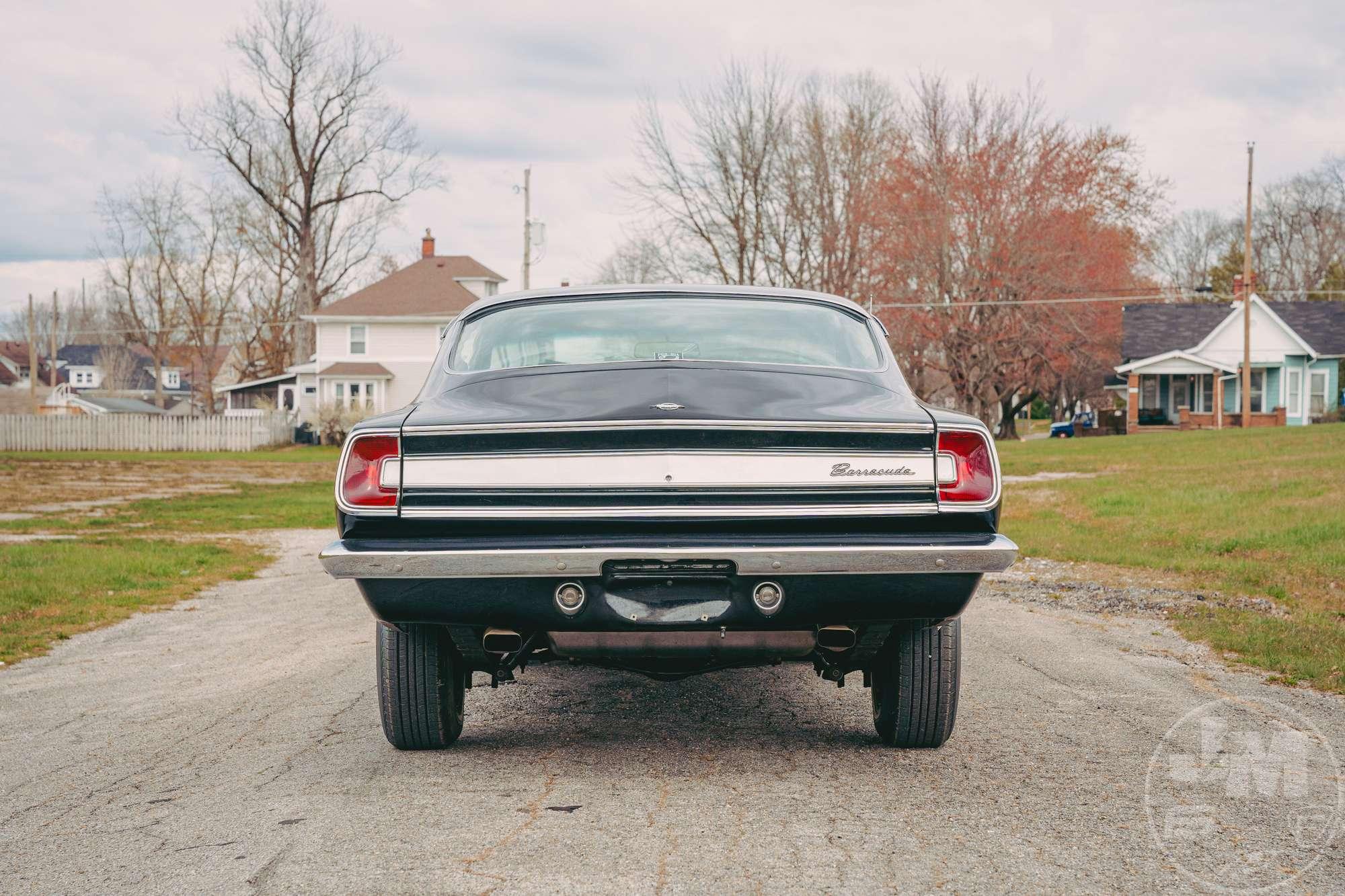 1967  PLYMOUTH BARRACUDA VIN: BH29B72204041 COUPE