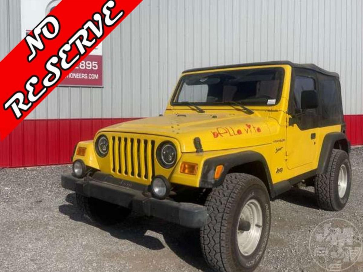 2002 JEEP WRANGLER VIN: 1J4FA49S02P730515 SUV