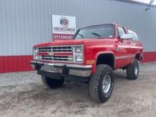 1990 CHEVROLET K5 BLAZER 4X4 VIN: 1GNEV18K6LF126732 SUV