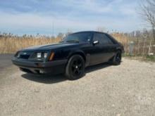 1986 FORD MUSTANG VIN: 1FABP28M6GF237435 FOX BODY