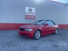 2005 BMW 330CI VIN: WBABW53415PL50297 COUPE