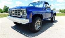 1977 CHEVROLET K-10 VIN: CKL147F397767 PICKUP