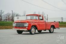 1958 FORD  F100 CUSTOM CAB VIN: F10L8P13972 PICKUP