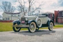 1928 FORD MODEL A ROADSTER STEEL WIRE WHEELS