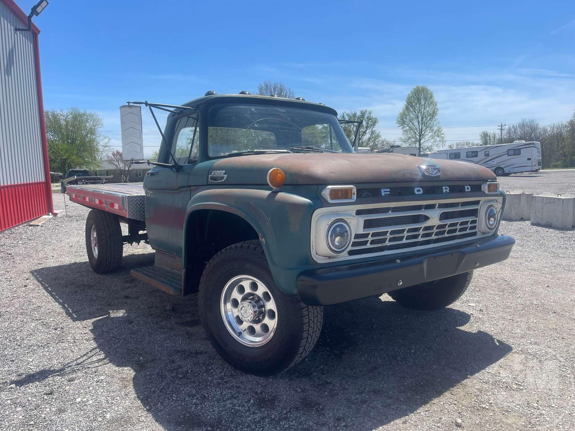 1966 FORD  F100 4X4 VIN: F10YK795998 PICKUP