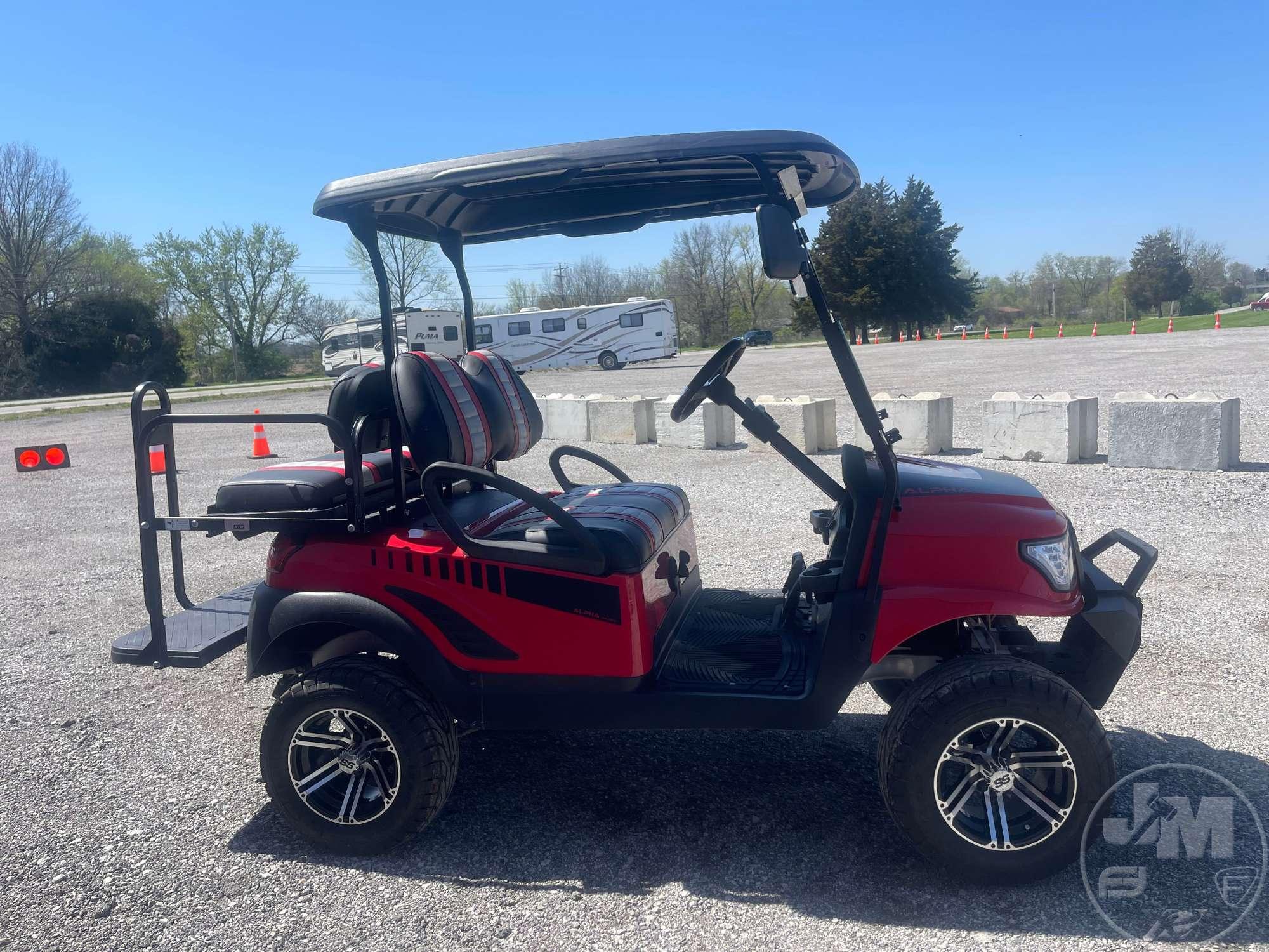 2013 CLUB CAR TEMPO ALPHA RED PR1350-427697