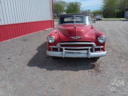 1950 CHEVROLET BELAIR DELUXE VIN: 2HKF57187 CONVERTIBLE