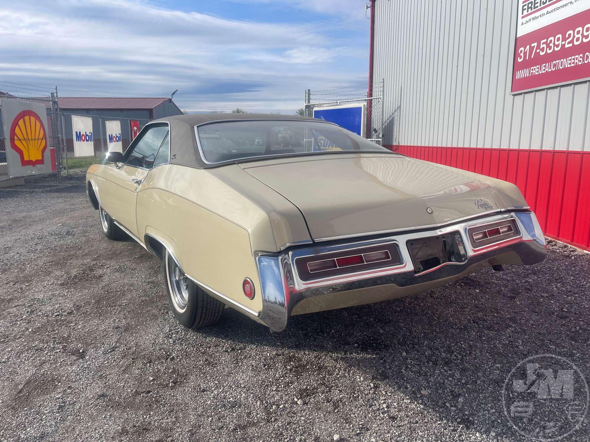 1970 BUICK  RIVIERA VIN: 494870H935007 SEDAN