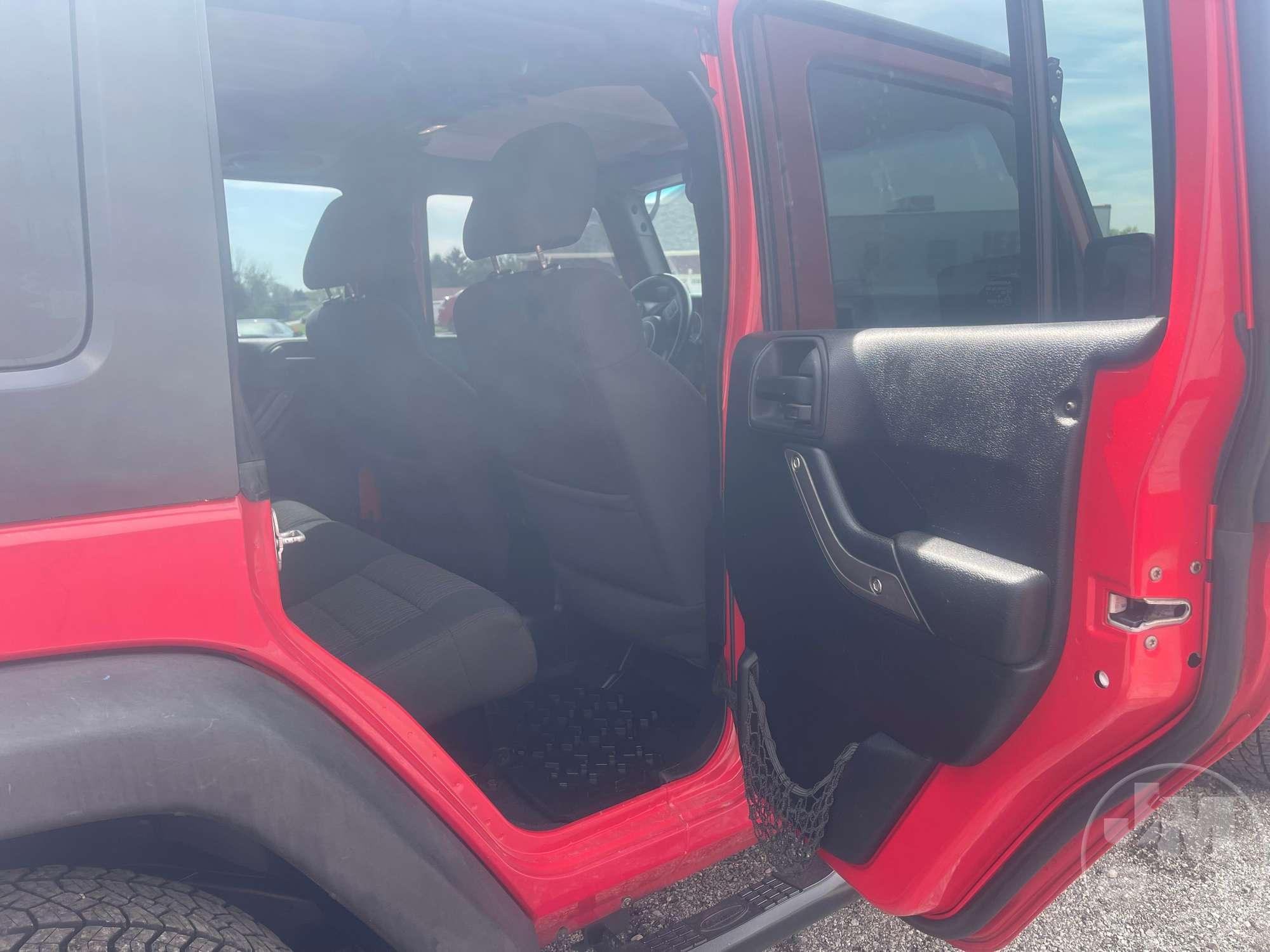 2011 JEEP WRANGLER VIN: 1J4BA3H11BL623465 4WD