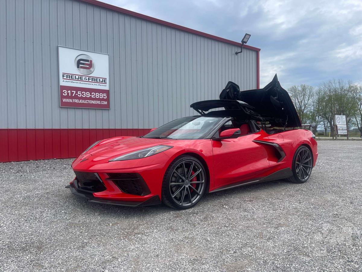 2023 CHEVROLET CORVETTE 3LT 70TH ANNIVERSARY  VIN: 1G1YC3D45P5114476 COUPE