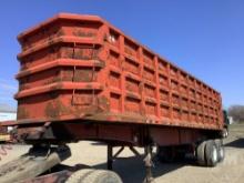 1979 FREHAUF 30' STEEL  DUMP TRAILER VIN: FWV398401