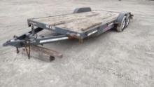 2009 TRAILER AN EQUIPMENT TRAILER 7'X18' VIN: 5L3BX2022AL000144