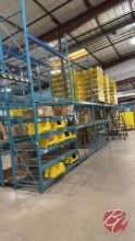 Pallet Racking 7ft Sections, Depth 36",Height 186"