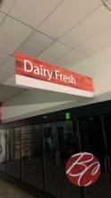Hanging Dairy Fresh Sign