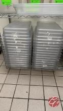 Cambro Full Size Containers 4" Deep