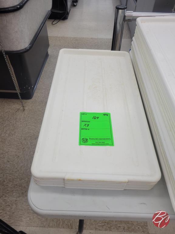 Cambro White Meat Trays 24"x13"