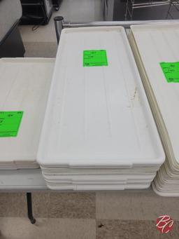 Cambro White Meat Trays 30"x12"