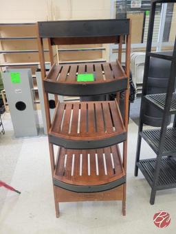 Wood Mulit-Deck Merchandiser Rack