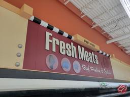 "Fresh Meats" Lettering Decor