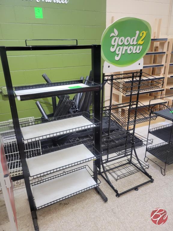 Metal Wire Merchandiser Display Rack