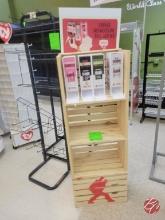 Custom Wood Multi-Deck Merchandiser Rack