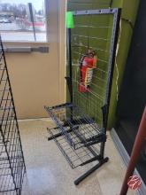 Metal Black Wire Merchandiser Racks