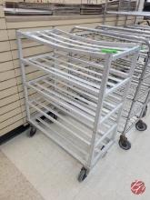 Aluminum Stock Cart W/ Casters