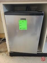 Emerson CR280 Mini Fridge W/ Freezer Top