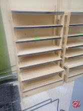 Custom Wood Multi-Deck Inventory Rack 36"x22"x60"