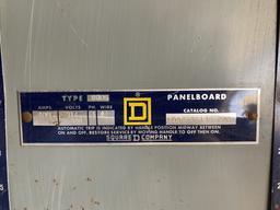 Square D 400amp 3-Phase 4-wire Panel Board