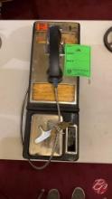 1990's Pay Phone With Keys & Mounting Bracket