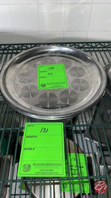 Stainless Steel Serving Trays