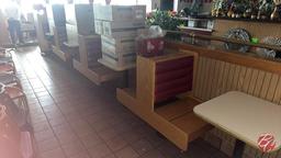 Complete Wood Booth Run W/ Tables