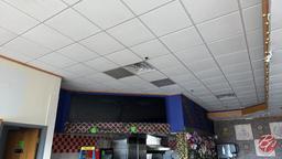 Complete Ceiling Tiles,Vents,Lights & Grid