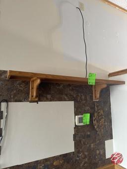 Wood Wall Shelf