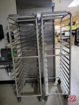 Hobart Aluminum Oven Racks W/ Casters