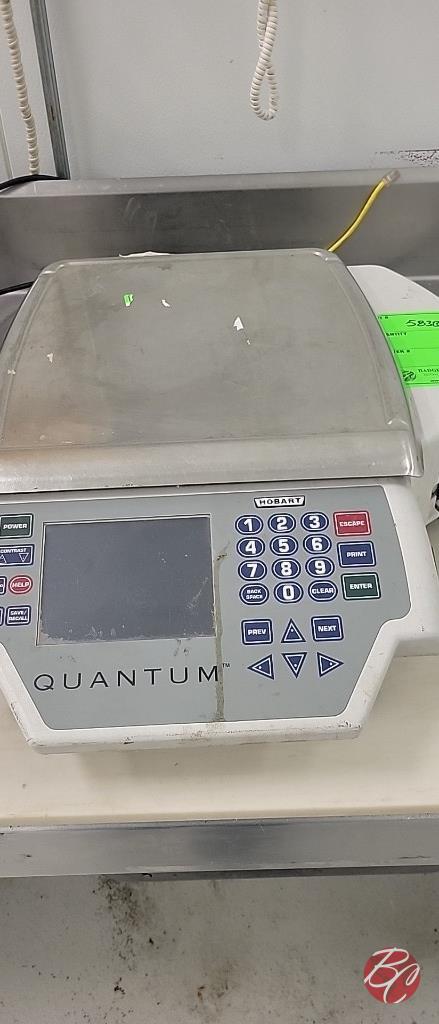 Hobart Quantum Deli Scale W/ Label Printer