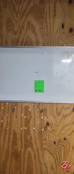 Wall Mounted Dry & Erase White Board