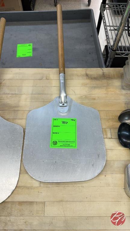 Aluminum Pizza Peel W/ Wood Handle