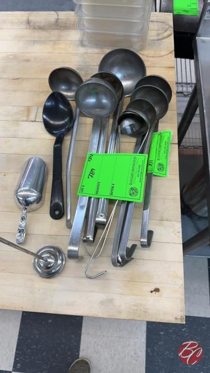 Assorted Stainless Steel Ladles (One Money)