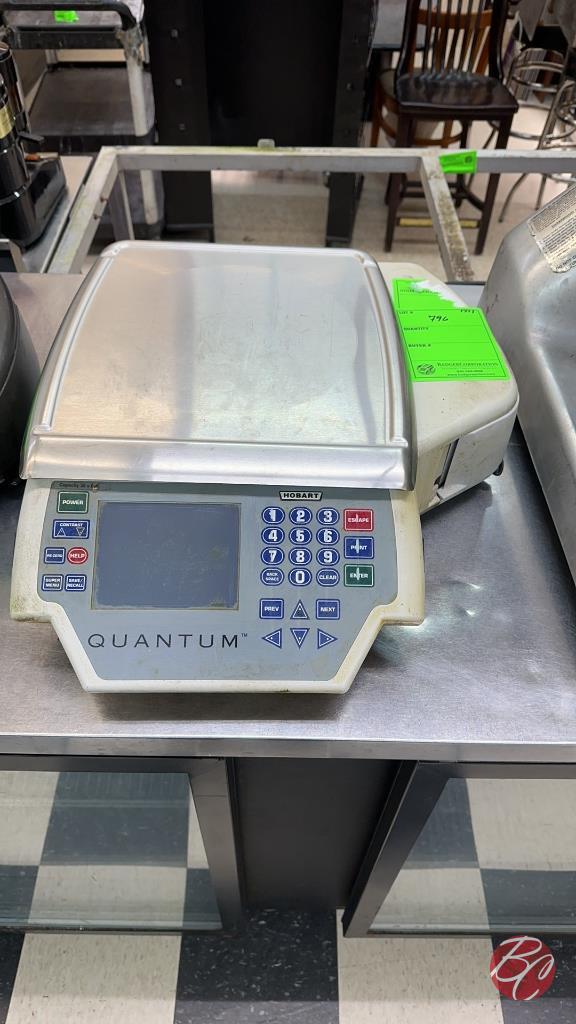 Hobart Quantum Deli Scale W/ Label Printer