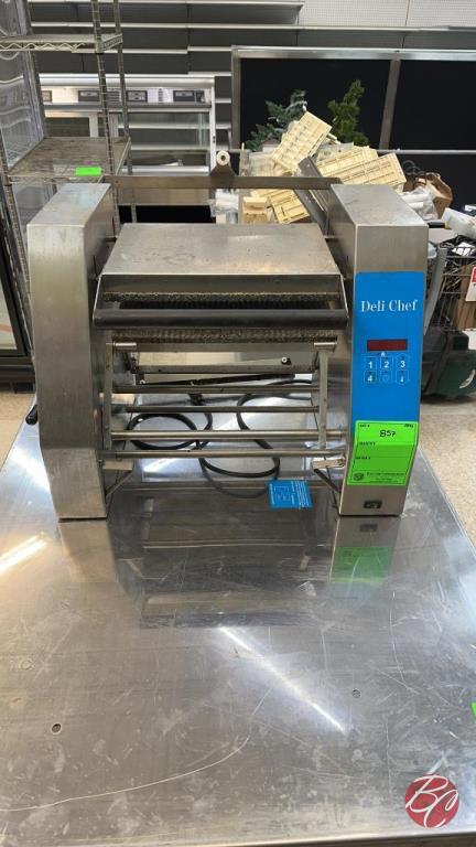 Deli Chef A-2 Electric Counter-Top Paini Press