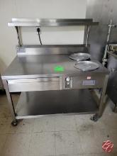 Avalon AFT-48-2-1 Stainless Donut Finishing Table