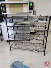 Black Coated Metro Rack 48"x18"x48"