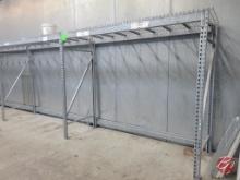 Interlake Tear Drop Galvanized Pallet Racking